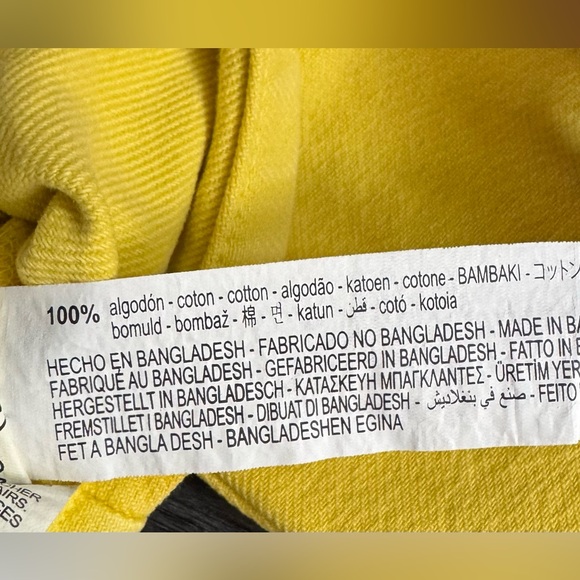 Zara Yellow Jean Jacket - Picture 7 of 10